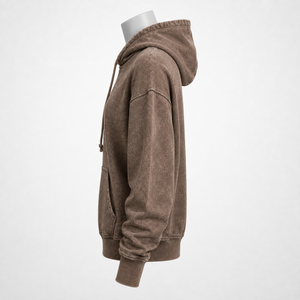 Premium Women Acid Wash <b>Hoodie</b> Combining Comfortable Fabric, <b>Trendy</b> Washed Texture And A Versatile Fit For Casual Streetwear - Product Image 2
