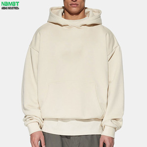 เสื้อฮู้ดดี้ผู้ชายไซส์ใหญ่ ผ้าฝ้าย 100% เฟรนช์เทอร์รี่ สวมใส่สบาย ทรงปกติ สำหรับฤดูหนาว สีตามสั่ง - Product Image 1