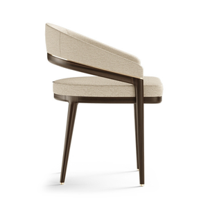 เฟอร์นิเจอร์เก้าอี้ด้วยการออกแบบที่ทันสมัยสำหรับร้านกาแฟและร้านอาหารที่ทำจากไม้และติดตั้งโฟมนุ่ม - Product Image 3