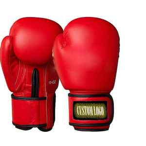 Guantes de Boxeo de Piel Sintética PU Ligeros, Transpirables y que Absorben la Humedad, Diseño Personalizado, Impresión por Serigrafía, para Adultos - Product Image 4