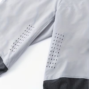 Pantalon de VTT pour homme adulte avec protections pour les genoux et poches latérales, coupe sportive, taille élastique - Product Image 4