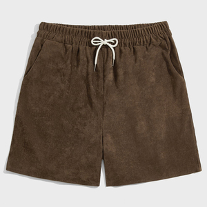 Pantalones Cortos Bermuda de Algodón Lavado de Alta Calidad para Hombre, de Secado Rápido, Colores Personalizados, Cintura Media, Cierre de Botones, Estilo Casual con Bolsillos - Product Image 2