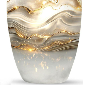 Wholesale Metal Cremation Urns for Adult Human Ashes Modern Design Funeral Supplies Casket <b>Memorial</b> <b>Keepsake</b> - Product Image 6