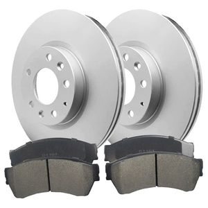 Dischi Freno Anteriori e Pastiglie in Ceramica per Ford Fusion MKZ Zephyr e Mazda 6 Milan - Product Image 1