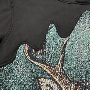 Fabricant de sweats à capuche en coton de haute qualité, sweats à capuche surdimensionnés avec logo personnalisé imprimé, fournisseur de vêtements streetwear en gros - Product Image 4
