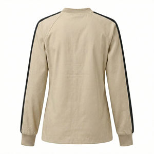 Chaqueta Quirúrgica Personalizada para Enfermeras con Botones a Presión, Abrigo Térmico, Uniforme Médico, Venta al por Mayor para Hospitales, Diseño con Puños Elásticos - Product Image 3