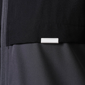 Sudadera con Capucha para Hombre, Cortavientos, de Punto, Color Sólido, Corte Regular, Deportiva, para Invierno, 100% Algodón, con Logotipo Frontal, Gris - Product Image 5