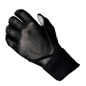 Guantes de Bateo de Béisbol Tombola Sports Unisex, Ambidiestros, de Cuero, Ligeros, Acolchados, con Soporte para Muñeca, Cierre de Gancho y Bucle - Product Image 6