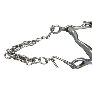 บิตม้าสแตนเลสแบบปรับปรุง ขนาดกลาง สำหรับม้าอังกฤษ ขนาด 5 นิ้ว - Product Image 4