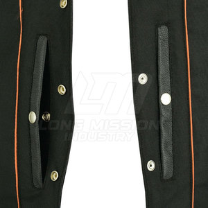 All Weather Leather <b>Vest</b> Water Proof Leather <b>Vest</b> Protective Outfit Outdoor Leather <b>Vest</b> For <b>Men</b> - Product Image 5