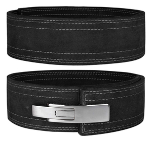 เข็มขัดพยุงเอวหนัง ยี่ห้อ KALEEM QUALITY WEAR ปรับระดับได้ด้วยหัวเข็มขัด สำหรับการฝึกความแข็งแรง ยกน้ำหนัก ฟิตเนส และเพื่อความปลอดภัย - Product Image 2