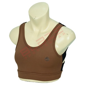 Ejercicio y Fitness OEM, un Sujetador deportivo sin costuras de soporte medio personalizado con un diseño digital - Product Image 5