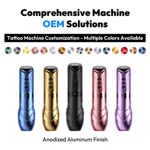 Máquina Rotativa Inalámbrica para Tatuajes con Trazo Ajustable para Arte Corporal y Maquillaje Permanente - Product Image 1