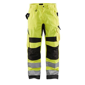 Pantalon de travail léger pour la sécurité routière avec cordon de serrage et bande réfléchissante haute visibilité - Product Image 3