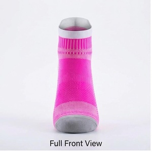 Pink Ankle <b>Socks</b> Breathable Knitted <b>Running</b> <b>Socks</b> for Adults Summer Season - Product Image 1
