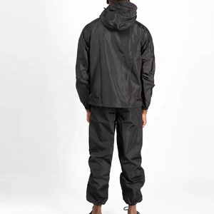 Heavyweight 100% Nylon Printed Breathable Windbreaker Tracksuit <b>Set</b> <b>for</b> <b>Men</b> Full Customization Rain Proof Coat and <b>Pajama</b> <b>Set</b> - Product Image 2