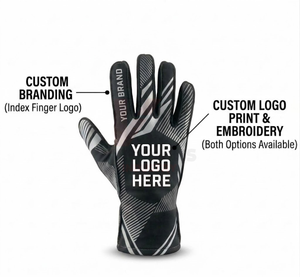 Gants de motocross et de karting professionnels de haute qualité en cuir PU respirant - Product Image 3