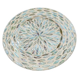 Elegante bandeja de servicio de perlas, una artesanía natural esencial para cada anfitrión - Product Image 1