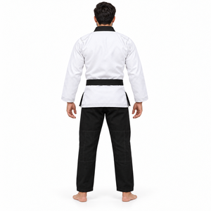 Kimono BJJ Premium Unisexe Personnalisé pour Jiu-Jitsu Brésilien, Tissage Perlé Pré-rétréci 400g, Respirant, Compétition et Entraînement, Vente en Gros - Product Image 3