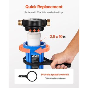 RV Outdoor <b>Water</b> Filtration System Removes Sediments Chlorine Bad Tastes and Odors for <b>Drinking</b>/Washing <b>Water</b> Filter Campers - Product Image 6