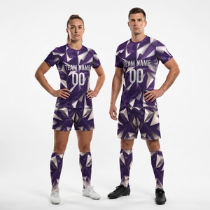 เครื่องแบบฟุตบอลเยาวชนเครื่องแบบฟุตบอลดีไซน์เสื้อฟุตบอลระบายอากาศได้ดีคุณภาพสูงสำหรับทีม - Product Image 4