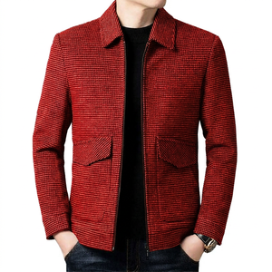 <b>Men's</b> <b>Canvas</b> Blend Shirt <b>Jacket</b> Turn-down Collar Hooded Front Logo Windproof Smart Casual Winter Wear - Product Image 3