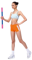 ALLWINWIN PTW27 Power Twister - Barre d'exercice flexible pour les bras et la poitrine