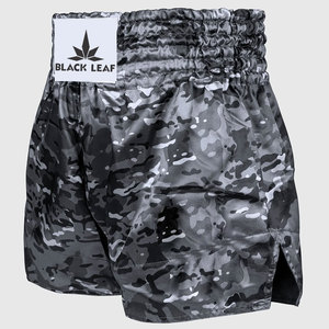 Pantalones Cortos de Boxeo Muay Thai Más Vendidos 2026 de Seda Ecológica Transpirables Ligeros al por Mayor - Product Image 3