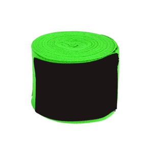 Neon Green Boxing Hand <b>Wraps</b> Elastic Sports Wrist Support Bandages Professional MMA Training Custom Logo <b>Wraps</b> - Product Image 5