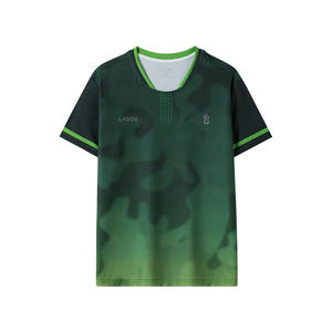 Camiseta Deportiva Transpirable Antiarrugas con Cuello Alto y Doble Botonadura para Hombre TST 9252 LADOS High Spirits - Product Image 5