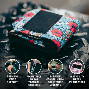 Bandes de maintien pour poignets à haute résistance avec boucles pour le pouce, en polyester et coton, fermeture auto-agrippante, respirantes, pour la musculation - Product Image 4