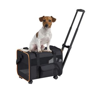 <b>Foldable</b> Soft-sided <b>Dog</b> Travel <b>Crate</b> Convenient Pet Carrier for On-the-go Adventures - Product Image 1