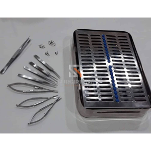 ชุดเครื่องมือผ่าตัดขนาดเล็กแบบแมนนวล ราคาดีที่สุด ชุดพื้นฐาน 17 ชิ้น ผลิตจากสแตนเลส ได้รับการรับรองมาตรฐาน CE ISO ระดับ Class I Surgiright - Product Image 2