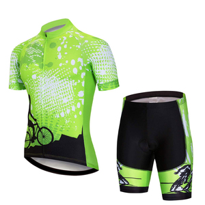 Ensembles de cyclisme pour hommes, design personnalisé, écologiques, extensibles dans quatre directions, vêtements de sport pour vélo de route d'été, option grande taille pour le cyclisme - Product Image 4