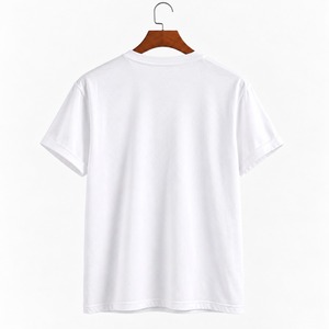 Camiseta Ligera y Transpirable de Punto para Hombre, Estilo Casual, OEM, MOQ Bajo, Venta al Por Mayor, 100% Algodón, Manga Corta, Lisa - Product Image 2
