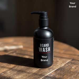 Espuma Limpiadora para Barba de Hombre al por Mayor con Aceite de Árbol de Té y Aceite de Almendras, Extractos Herbales Naturales, Nutritiva y Suavizante para el Cuidado Diario (Marca Privada) - Product Image 1