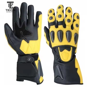 Gants de moto confortables pour motocross, gants de conduite d'été personnalisés à doigts entiers pour moto, cyclisme et course à vélo - Product Image 1