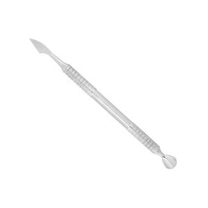 Empujador de Cutículas de Acero Inoxidable de Doble Punta para Manicura con Agarre Texturizado y Puntas de Precisión - Product Image 4