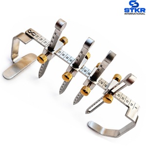 Proyectómetro Nasal Davis, Instrumento de Medición para Rinoplastia, Regla de Medición de Acero Inoxidable para Trasplante de Cabello, Ajustable con 4 Brazos, para Cirugía - Product Image 2