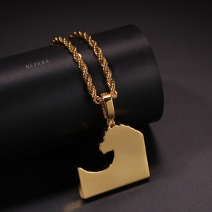 925 Silver Diamond Pendant - Iced Wave Pendant, 100% Handset Stones, Luxury Minimal Design with Timeless Shine, Gift for Him/Her - Product Image 6