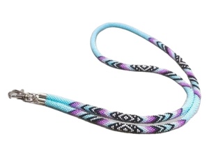 Llavero de Cordón con Cuentas Multicolores, Hecho a Mano, de Primera Calidad, Elegante, de Lujo, Bordado a Mano con Cuentas, Duradero - Product Image 2