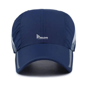 Casquette de baseball à séchage rapide avec boucle en plastique, casquette de sport respirante en maille pour l'extérieur, casquette de course à bas prix - Product Image 5