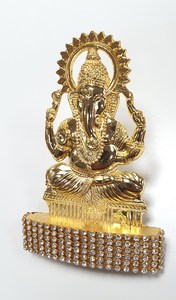 Estatua Grande de Latón del Señor |   Artesanía Metálica Moderna Hecha a Mano, Figura Artística Duradera del Dios Hindú de la Fortuna, Decoración para el Hogar o Templo - Product Image 2