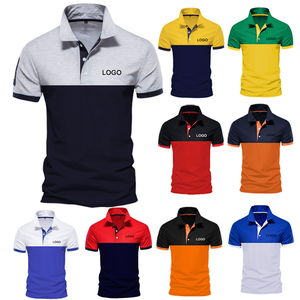 Camisetas Polo de Manga Corta al por Mayor, Tejido de Punto 100% Poliéster, Transpirable, Absorbente de Sudor, de Secado Rápido, con Impresión de Logotipo Personalizado - Product Image 1