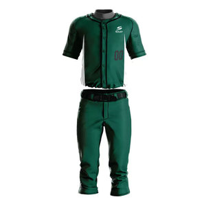 Nouvel arrivage : ensemble maillot et pantalon de baseball, respirant, doux et 100 % polyester, en vente - Product Image 1