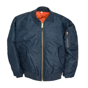 <b>Men's</b> Olive Green Quilted <b>Bomber</b> <b>Jacket</b> Zipper Closure Windproof Casual Nylon <b>Summer</b> Outerwear Regular Fit Solid Color Stand - Product Image 4