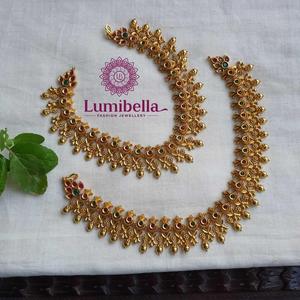Gold Bell Charm Anklet-Waterproof Stainless Steel & Copper Beach Jewelry - Product Image 1