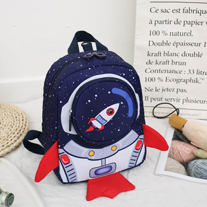 Mochila Infantil 3D de Astronauta Espacial con Correa Antipérdida, Mochila Escolar de Cohete para Niños y Niñas, Proveedor Mayorista - Product Image 2