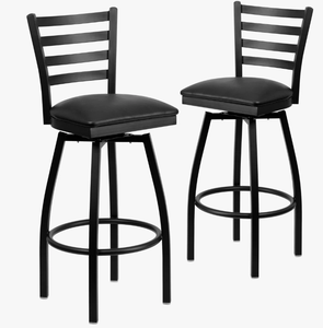 Modern Design Metal <b>Swivel</b> <b>Bar</b> <b>Stool</b> Upholstered Seat Cushion Adjustable Height <b>Bar</b> Furniture for Home Office Hotel Bathroom Use - Product Image 6