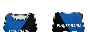 Camiseta de Baloncesto Personalizada Unisex sin Mangas, Diseño Vectorial en Dos Tonos, Sublimada, Impermeable y Transpirable - Product Image 5
